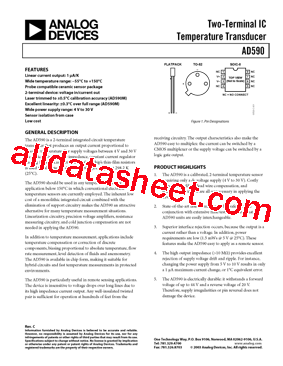 AD590KF型号图片