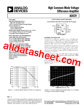 AD629BR型号图片