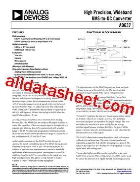 AD637ARZ型号图片