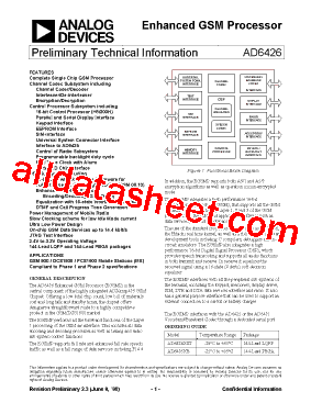 AD6426XST型号图片