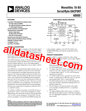 AD660ANZ1型号图片