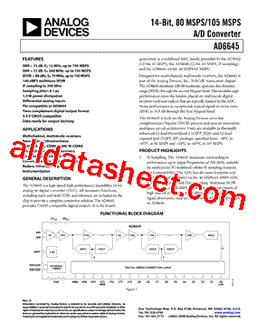 AD6645_15型号图片