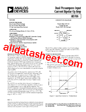 AD706AR型号图片