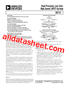 AD712AQ型号图片