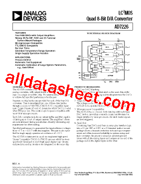 AD7226KN型号图片