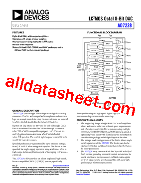 AD7228ABNZ型号图片