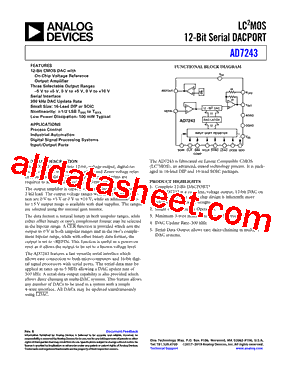 AD7243AR型号图片