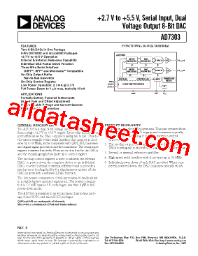 AD7303BR型号图片