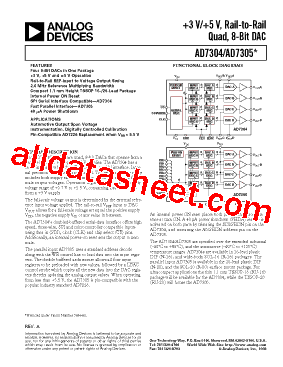 AD7304BN型号图片