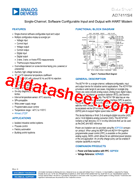 AD74115HBCPZ-RL7型号图片