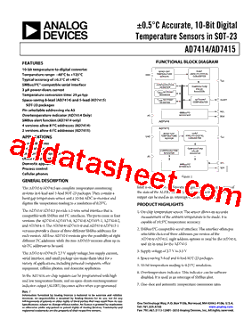 AD7414ARTZ-1500RL7型号图片