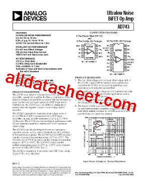 AD743KN型号图片