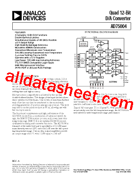 AD75004KPZ型号图片