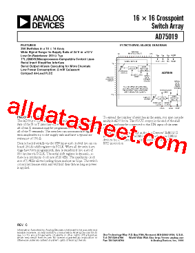 AD75019JP型号图片