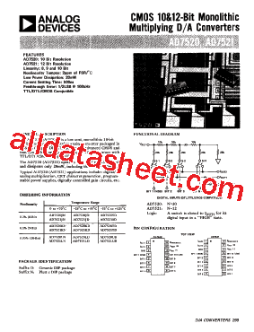 AD7521JD型号图片