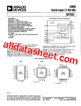 AD7543JR型号图片