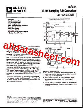 AD7580AQ型号图片