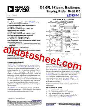 AD7656A-1BSTZ-RL型号图片