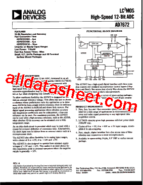 AD7672TE05型号图片
