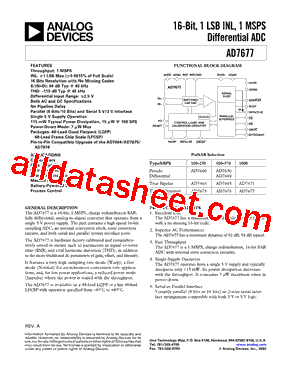 AD7677ACPRL型号图片