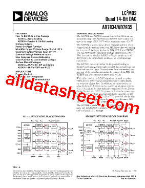 AD7834ANZ型号图片