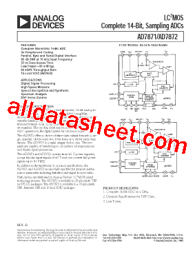 AD7871KN型号图片