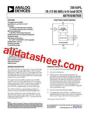 AD7920BKSZ-REEL7型号图片