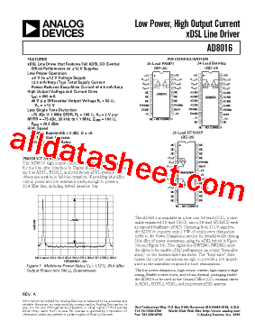 AD8016ARB-EVAL型号图片