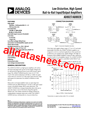 AD8027ARTZ-R21型号图片