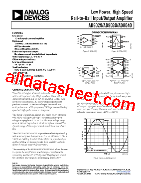 AD8040ARU-REEL型号图片