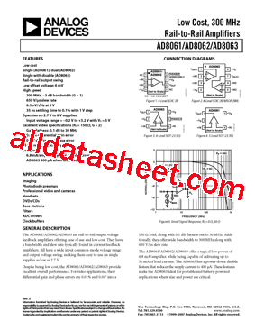 AD8062ARZ-RL型号图片