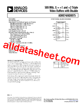 AD8074-EVAL型号图片