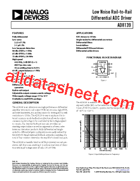 AD8139ACP-R2型号图片