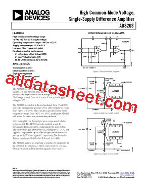 AD8203YRMZ-RL型号图片