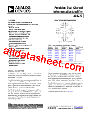 AD8222-EVALZ型号图片