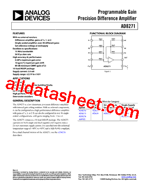 AD8271BRMZ型号图片