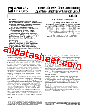 AD8309ARU-REEL型号图片