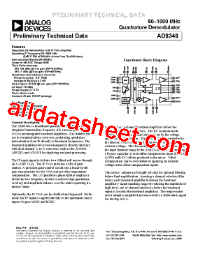 AD8348-EVALZ型号图片