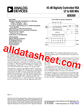 AD8369ARU-REEL7型号图片