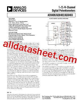 AD8400AN10型号图片