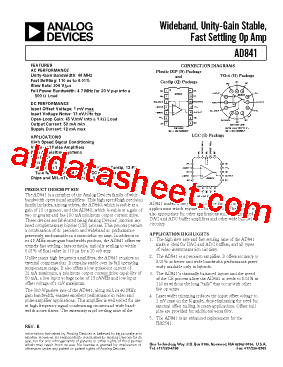 AD841SH型号图片