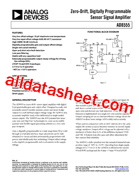 AD8555ACPZ-R21型号图片