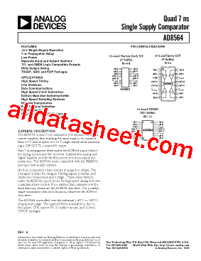 AD8564AR型号图片