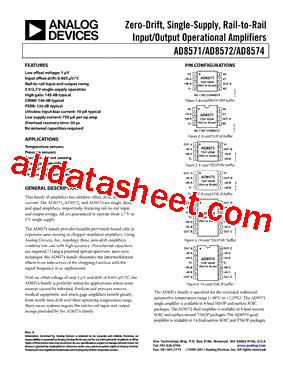 AD8572AR-REEL型号图片