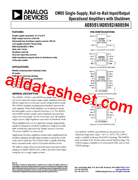 AD8594AR-REEL型号图片