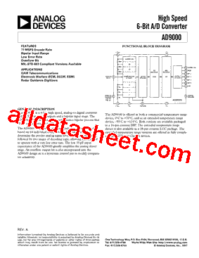 AD9000_15型号图片