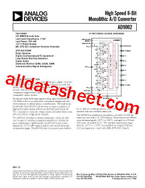 AD9002AJ型号图片