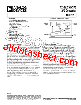 AD9032_15型号图片