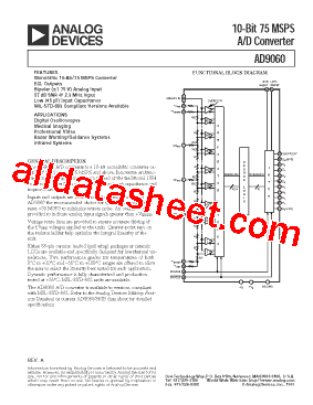 AD9060SE型号图片