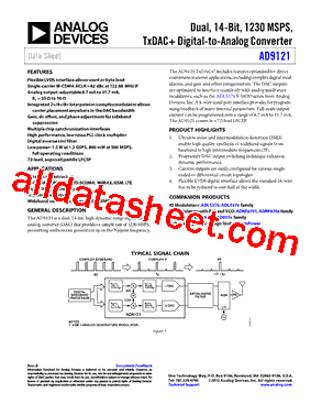 AD9121BCPZ型号图片